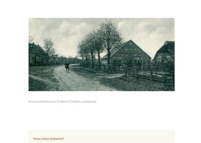 Website – „Hurreler Gedächtnis-Seite“