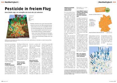 bioPress – „Pestizide in freiem Flug“